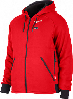 HeatM12™ Heated Hoodie - Red (Hoodie Only)