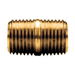 Close Nipple - Male Pipe - Brass / 112 Series