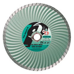 Super Dry Turbo Diamond Blade - 4" x 0.070" / 20mm - 5/8" Arbor