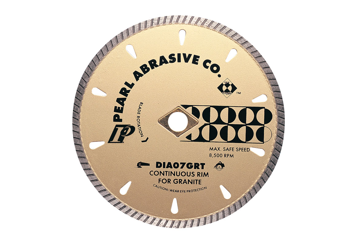 Pearl Abrasives GRT Professional Granite Blade 5" x 0.080" / 7/8" 5/8" Arbor