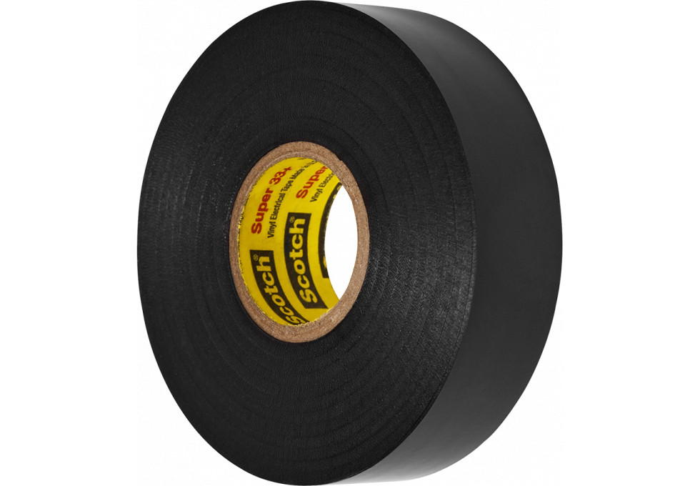 3M Electrical Tape - Vinyl - Black / SUPER33+