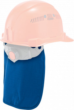 Chill-Its Cooling Hard Hat Liner Pad & Neck Shade - Blue
