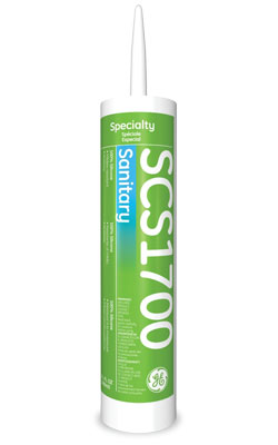 Silicone Sealant: Sanitary - 299mL Cartridge / SCS 1700