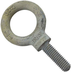 BOLT EYE 3/8" GALVANIZED