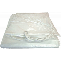 Hoarding Tarp - 15' x 20' - Clear / 386435