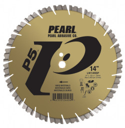 14 x .125 x 1, 20mm Pearl P5™ Hard Materials Segmented Blade, 15mm Rim