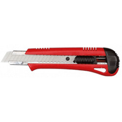 Utility Knife - Red - Auto-Lock / L-18R