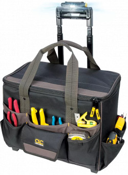 Rolling Tool Bag - 17 Pockets - Poly Fabric / L258