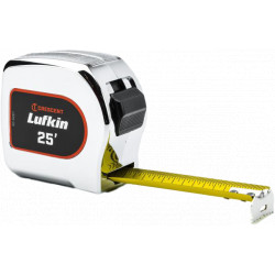 Tape Measure -1-1/8" x 25' - Chrome / L925-02