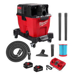 M18 FUEL™ 9 Gallon Dual-Battery Wet/Dry Vacuum Kit