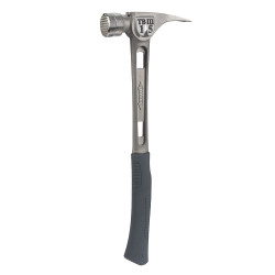 15 oz Ti-Bone III Titanium Hammer with Milled Face and Curved Handle