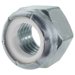 Nylon Insert Lock Nut - UNC - Grade 2 / ZINC