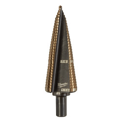 Milwaukee Cobalt Step Drill Bit #9 (7/8-1-1/8")