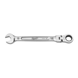 18mm Flex Head Ratcheting Combination Wrench