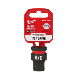 SHOCKWAVE Impact Duty™ 1/2" Drive 3/8" Standard 6 Point Socket