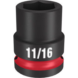 SHOCKWAVE Impact Duty™ 1/2" Drive 11/16" Standard 6 Point Socket