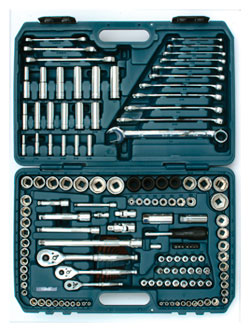 Chrome Socket Set - 1/4", 3/8" & 1/2" - 6 Point / 13849 *149 Pc