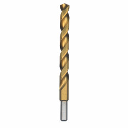 1/2 In. x 6 In. Titanium-Coated Drill Bit