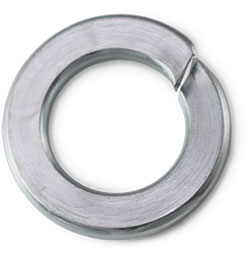 Lock Washer - Helical Spring - Steel / Zinc