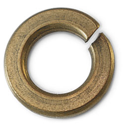 Lock Washer - Helical Spring / Silicon Bronze