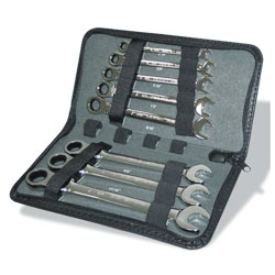 8 Piece Flex-Head Ratcheting Wrench Set