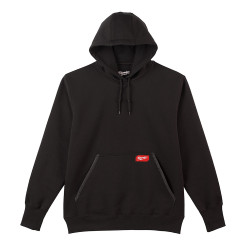 Heavy Duty Pullover Hoodie - Black 2X