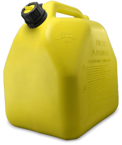 Fuel Container - 20 L - Diesel - Yellow / D20