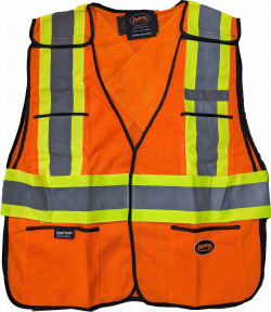 5 Point Tear Away Safety Vest