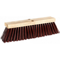 14" Street/Stable Coarse Push Broom Head