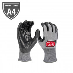 Cut Level 4 High Dexterity Polyurethane Dipped Gloves - L