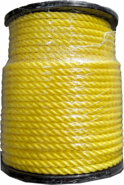 Yellow Poly Rope Roll