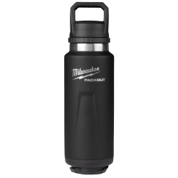 PACKOUT™ 36oz Insulated Bottle with Chug Lid - Black