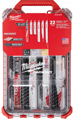 22PC SAWZALL® Blade PACKOUT™ Kit