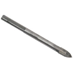 Mibro 263361 Carbide tip Glass & tile drill bit 1/4" 