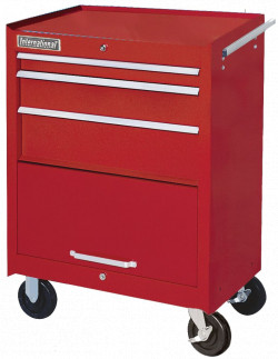 3 Drawer Tool Cabinet - 27" - Red / CFB-2703RD *CLASSIC SERIES