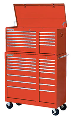 10 Drawer Classic Series Drop Front Chest - 26"x18"