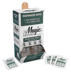 Respirator Wipes - Alcohol Free - Pre-Moistened / ST100DN