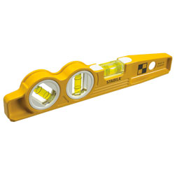 3 Vial Magnetic Torpedo Level - 45° Vial