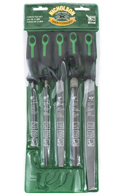 File Set - Tempered Steel - 5 pc / 22150HI *ANNIVERSARY EDITION