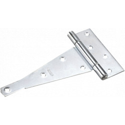 T-Hinge - 8" - Zinc / 927CX-B