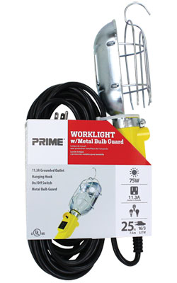 Work Light - Incandescent - 75 Watt / TL010625