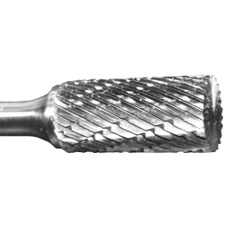 1/2" PTA Premier Series Cylindrical Shape Carbide Burr (End Cut)