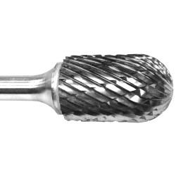 1/2" PTA Premier Series Cylindrical Shape Carbide Burr (Radius End)