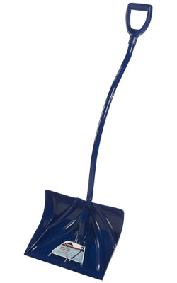 Ergonomic Snow Shovel - Poly - Blue / YP Series *YUKON