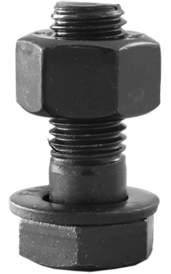 Structural Bolt 1/2" UNC - w/A563 DH Nut / Plain A325