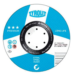 Type 27E Long Life Rough Grinding Wheels