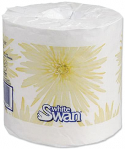 Toilet Paper - 1 Ply - White / 05350 *WHITE SWAN®