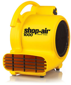 Air Mover - 1000 CFM - Yellow / 10304 *SHOP AIR