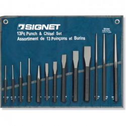 13Pc Punch & Chisel Set