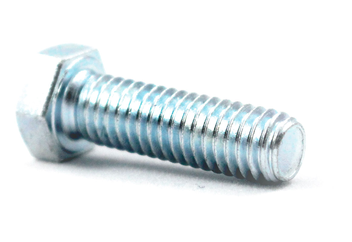 Hex Head Cap Screw M10 Diameter Metric Zinc